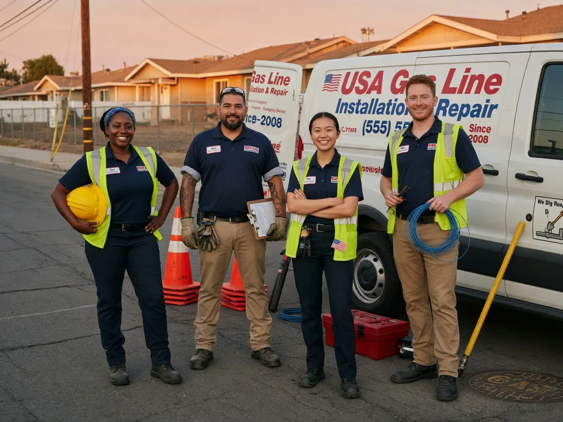 Gas Line Installation company in Jeddo, MI
